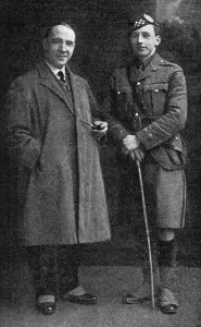 Argyll Prints: Harry Lauder and his son John, June 1915
