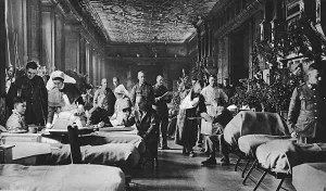 Homes Prints: Hatfield House as a military hospital, World War Two