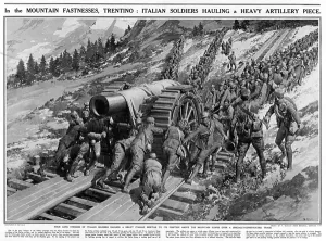 Tracks Prints: Hauling Italian Artillery in Trentino