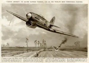 Seat Prints: Hawker Typhoon, single-seat fighter-bomber 1944