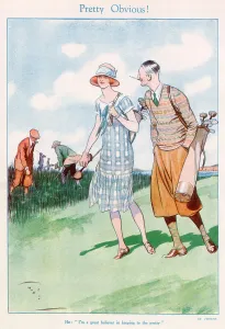 Course Prints: He: I'm a great believer in keeping to the pretty'