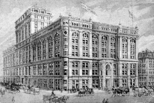 Head Prints: Head Office of the Mutual Life Insurance Company, New York