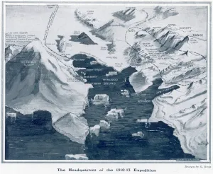 Ross Prints: The Head Quarters of the 1910 - 13 Scott Polar Expedition