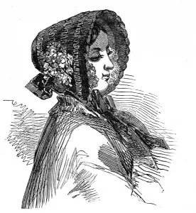 August Prints: Head-wear fashions for May 1850