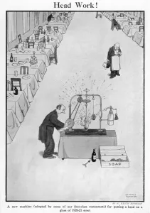 Soap Prints: Head Work! by W. Heath Robinson