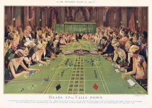 20th Prints: Heads Up- Tails Down by Howard K. Elcock