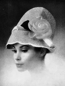 Fashion Prints: Headwear Fashion, 1964