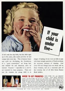 Bones Prints: Healthcare for children under five years 1947