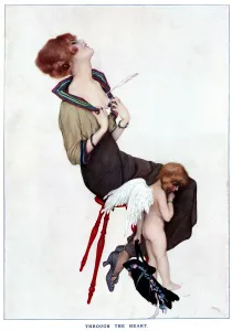 Young Prints: Through the Heart by Raphael Kirchner
