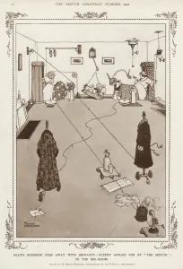 Telephone Prints: Heath Robinson Bedroom 4 of 4