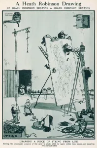 Piece Prints: A Heath Robinson drawing