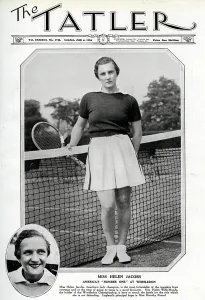 Sportswomen Prints: Helen Jacobs in 1934