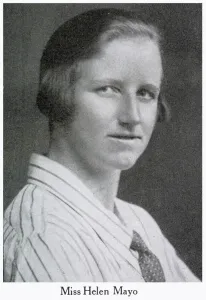 Twenties Prints: Helen Mayo, well-known female dentist. Date: 1929