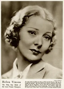 Announcement Prints: Helen Vinson in 1935