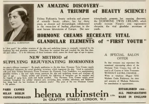 Salon Prints: Helena Rubinstein advertisement