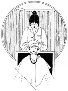 Salon Prints: Helena Rubinstein facial, 1917