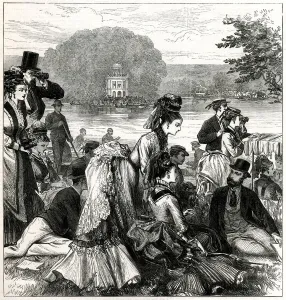 19th Prints: Henley Regatta 1874
