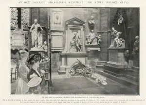Beneath Prints: HENRY IRVING'S TOMB