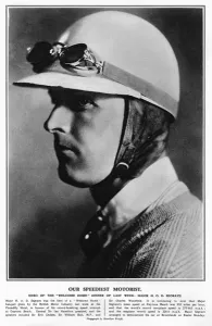 Goggles Prints: Henry Segrave, British racing driver
