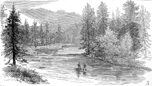 Fishing Prints: Henrys Fork, Snake River, Yellowstone, 1883