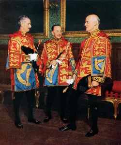 Heralds Prints: Two Heralds and a Pursuivant