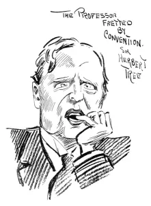 Actors Prints: Herbert Tree as Professor Higgins in Pygmalion, 1914