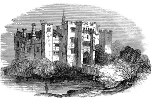 Anne Prints: Hever Castle, Kent, 1849