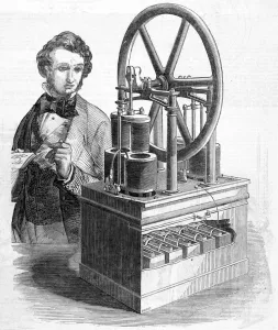 March Prints: Hjorths electro-magnetic motive engine