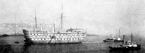 Historica Prints: HMS Hibernia at Malta, 1902
