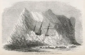 Surrounding Prints: Hms intrepid on an Iceberg, Baffin Bay