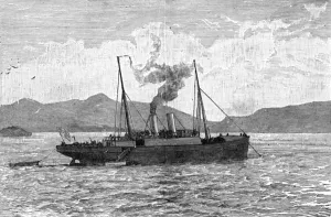 Unrest Prints: HMS Jackal on Loch Luirbost