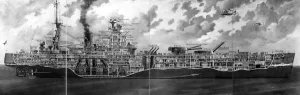 1949 Prints: HMS Nelson, 1930