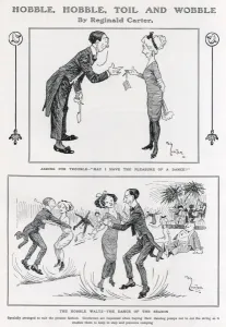 Trip Prints: Hobble, hobble, toil and wobble