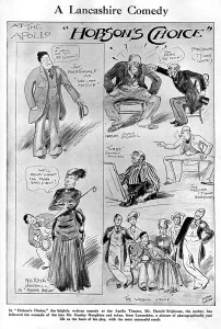 Plays Prints: Hobsons Choice opens at the Apollo Theatre, 1916