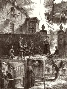 V Iew Prints: Hogarths House, Chiswick, London, 1874