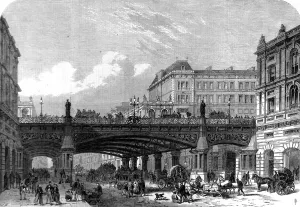 V Iew Prints: The Holborn Valley Viaduct, London, 1867