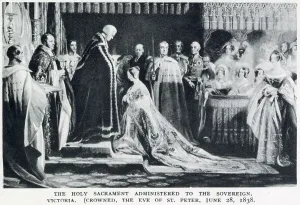 June Prints: The holy sacrament administered to the sovereign