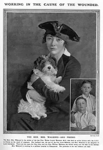 Walter Prints: The Hon. Mrs Walrond, WW1