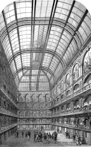1867 Prints: The Hop and Malt Exchange, London, 1867