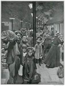 Summer Prints: Hop-picking season in Kent 1901