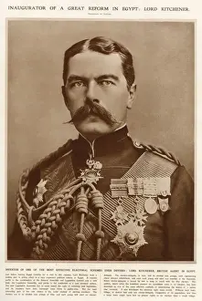Egypt Prints: Horatio Herbert Kitchener, 1st Earl Kitchener (1850 - 1916)