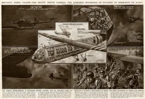 Carried Prints: Horsa glider to Normandy by G. H. Davis