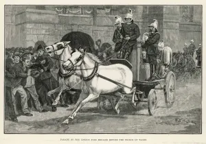 Accidents Prints: Horse-Drawn Fire-Engine