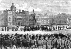 Waiting Prints: Horse Guards Parade Ground, London, 1855