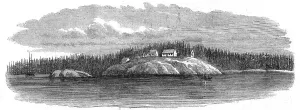 Hospital Prints: Hospital Point, Vancouver Island, c. 1862