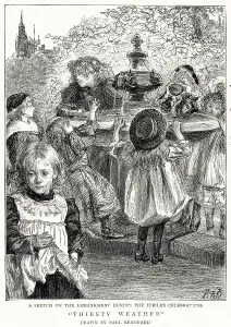 Public Prints: During a hot day at Embankment