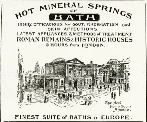 Rheumatism Prints: Hot Mineral Spring of Bath 1897
