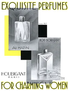 Deco Prints: Houbignant advertisement, 1929