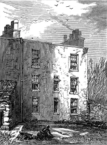 Born Prints: The house in which Livingstone was born