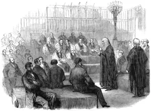 1854 Prints: House of Lords, 1854